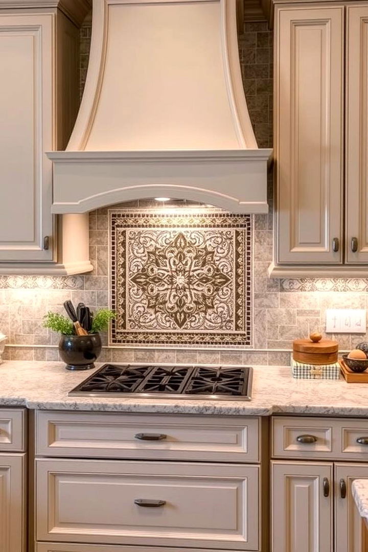 Elegant Backsplash Designs - 22 Kitchens With Beige Kitchen Cabinets