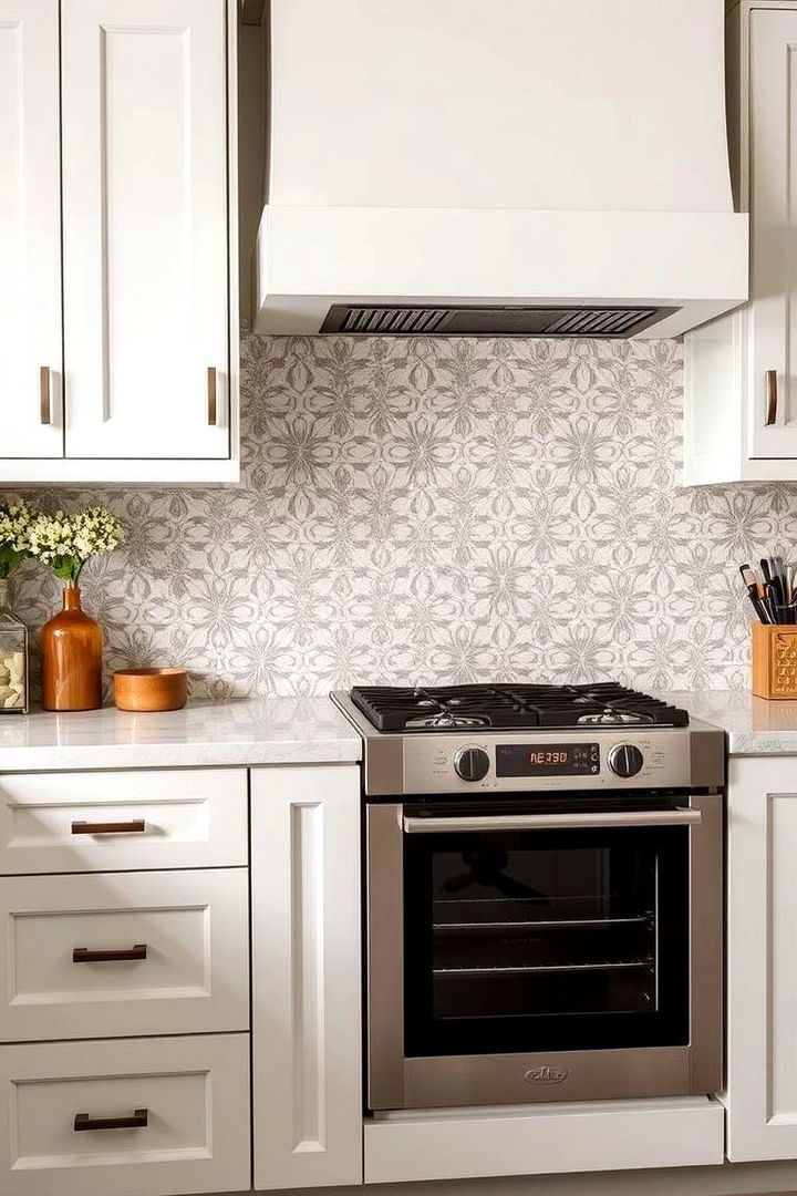 Elegant Backsplash Details - 22 Cashmere Kitchen Ideas