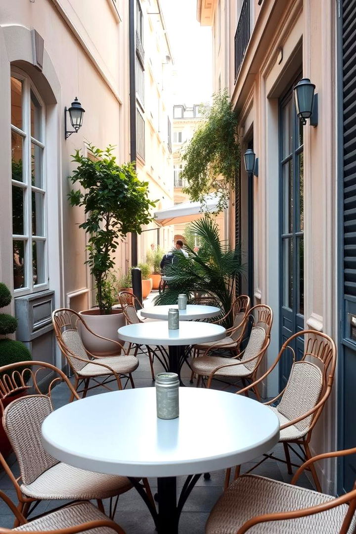 Elegant Bistro Sets - 22 Patio Furniture Ideas