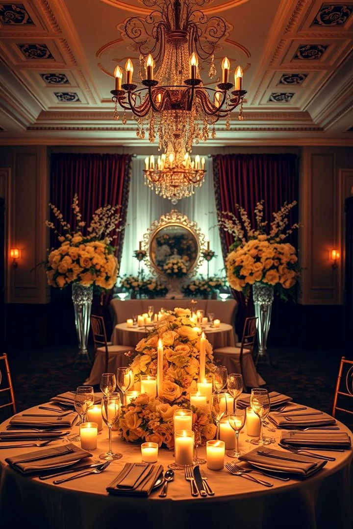 Elegant Candlelight Affair - 22 Wedding Rehearsal Dinner Ideas