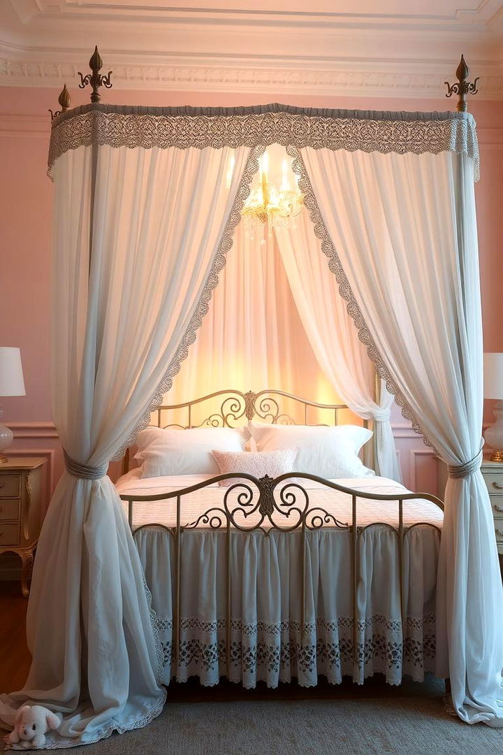 Elegant Canopy Beds - 22 Princess Nursery Ideas