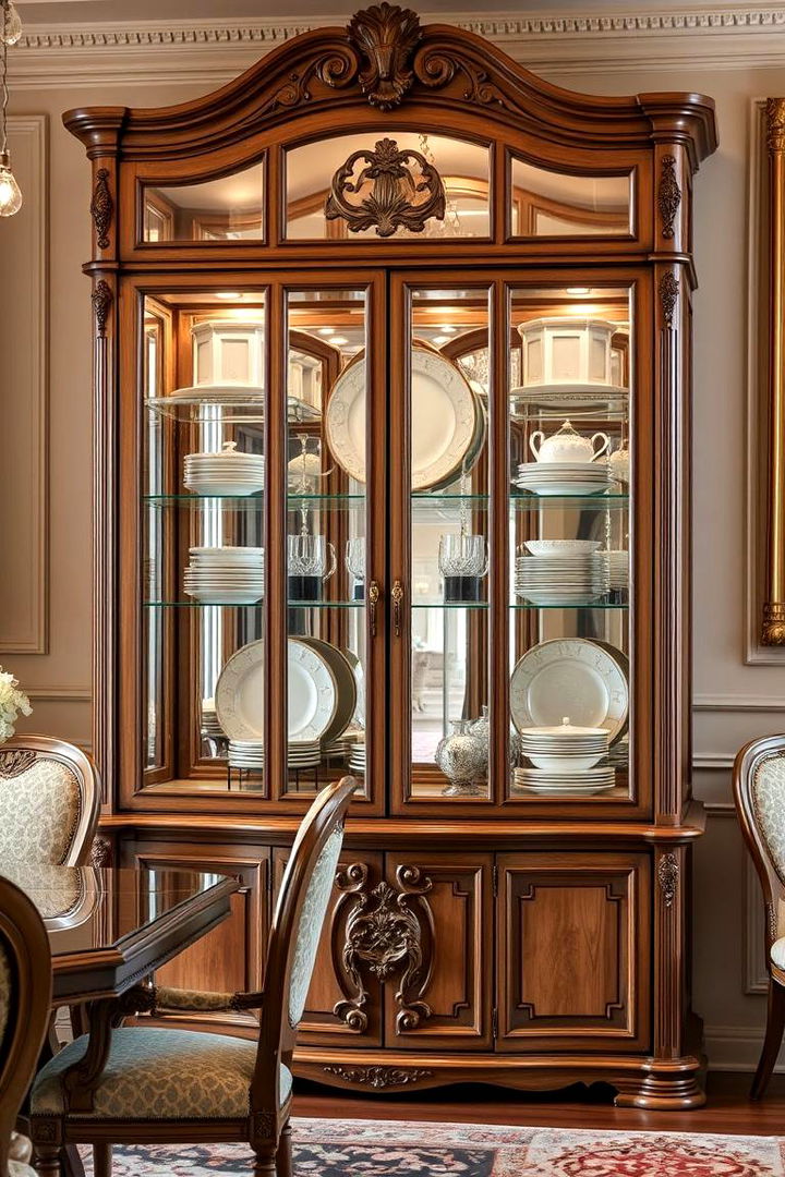 Elegant China Cabinets - 22 Dining Room Storage Ideas