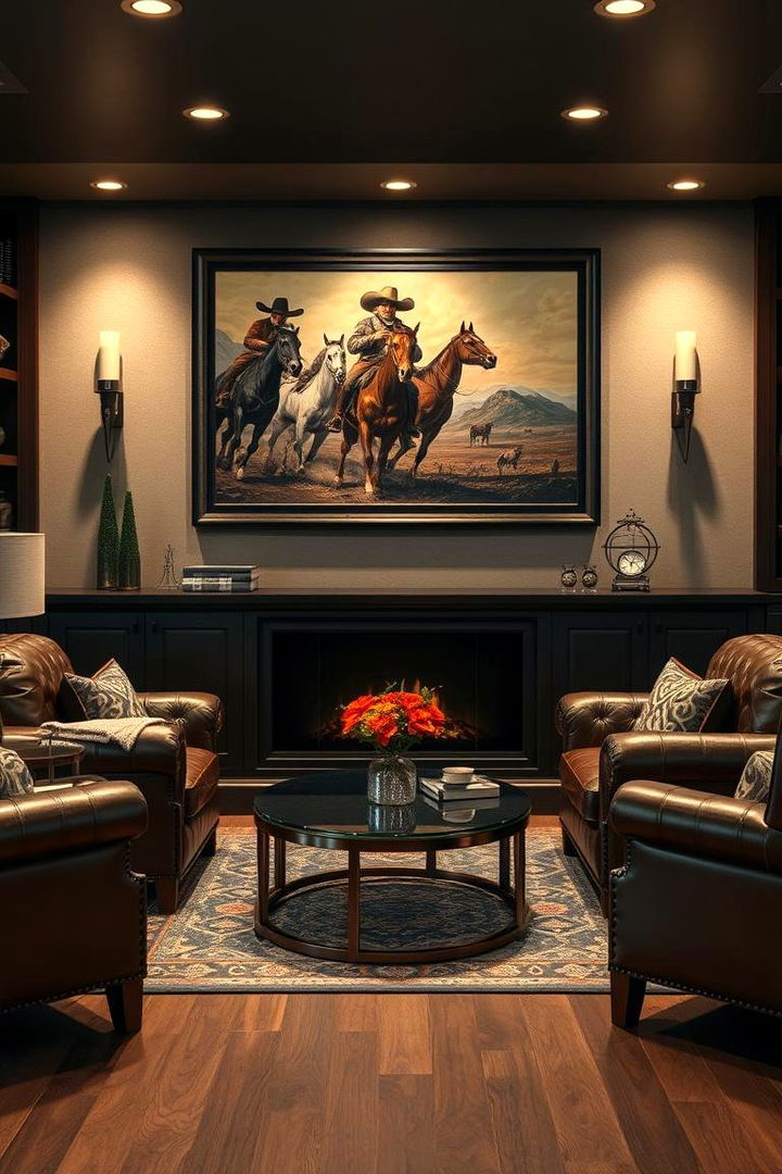 Elegant Cowboys Themed Decor - 22 Dallas Cowboys Man Cave Ideas