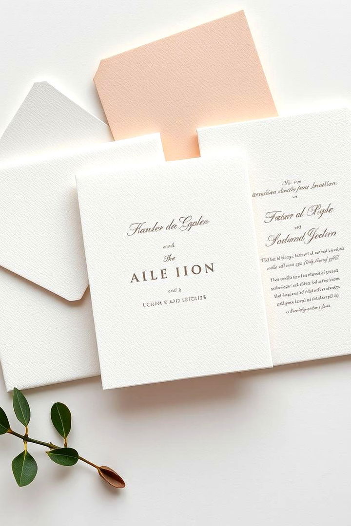 Elegant Custom Invitations - 22 Glamorous Wedding Ideas