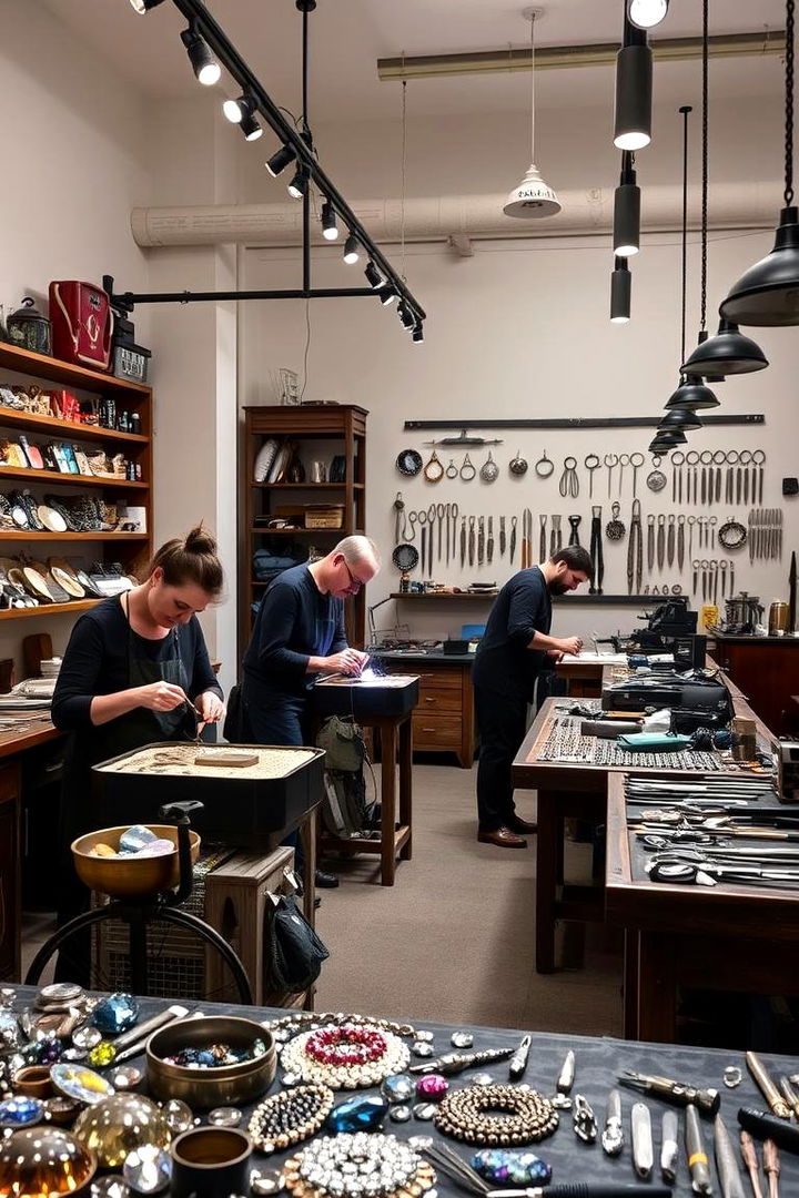 Elegant Custom Jewelry Workshop - 22 Wedding Anniversary Ideas
