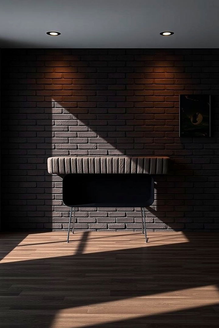 Elegant Dark Brick Decor - 22 Brick Wallpaper Ideas