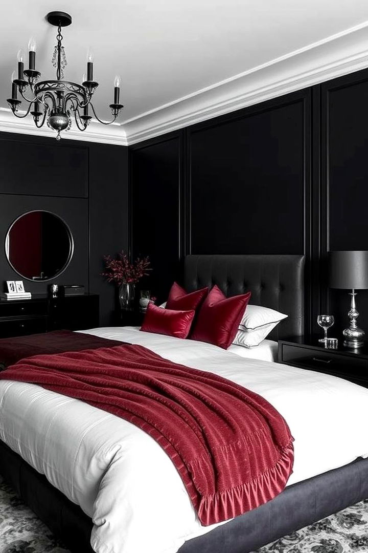 Elegant Dark Duos - 22 Dark Grey Bedroom Ideas