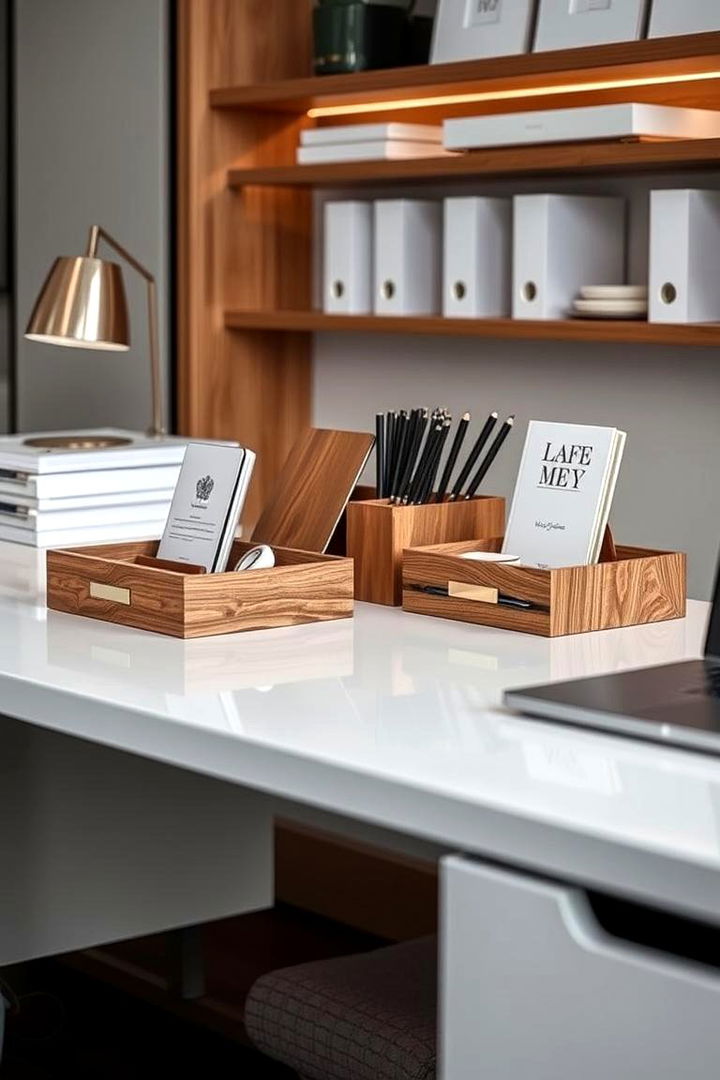 Elegant Desk Organizers - 22 Home Office Ideas for Her