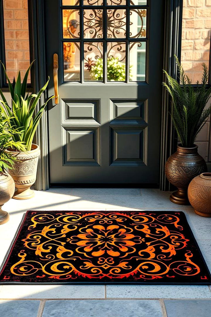 Elegant Door Mats - 22 Front Door Decor Ideas