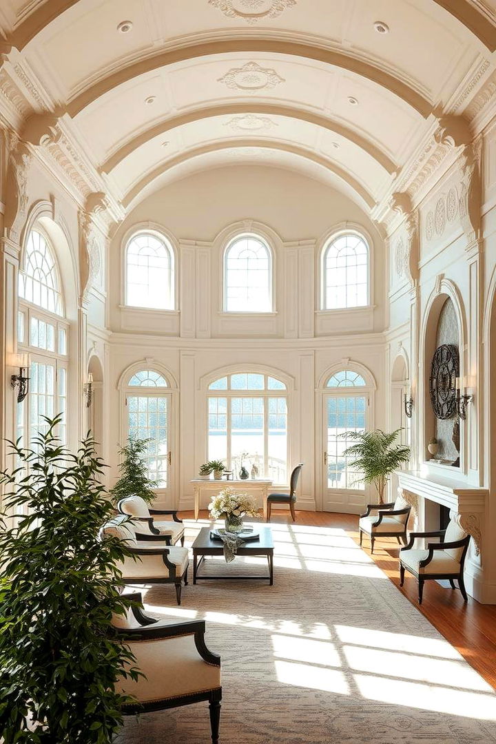 Elegant Eggshell Subtlety - 22 Lake House Exterior Colors Ideas