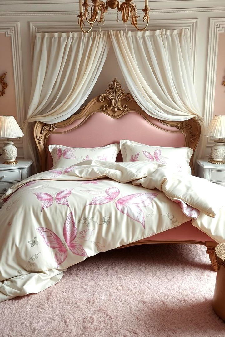 Elegant Fairy Inspired Bedding - 22 Fairy-themed Bedroom Ideas