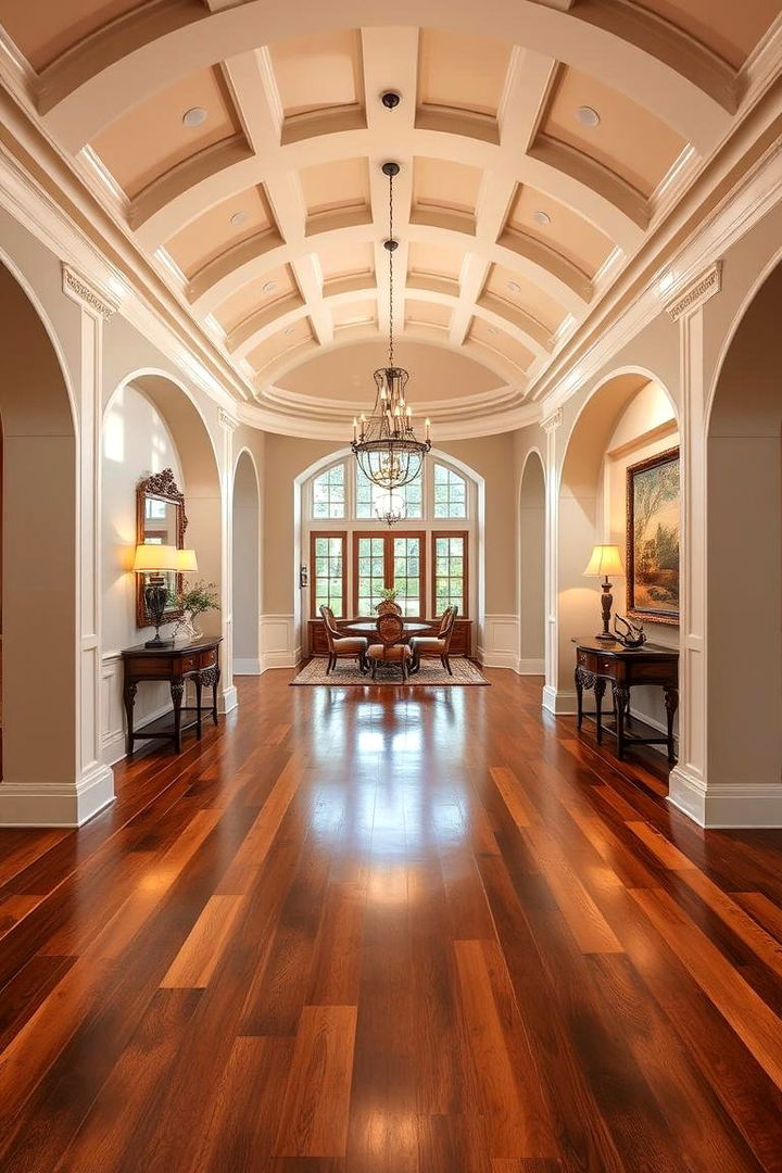Elegant Flooring Solutions - 22 Open Concept Vaulted Ceiling Living Room Ideas