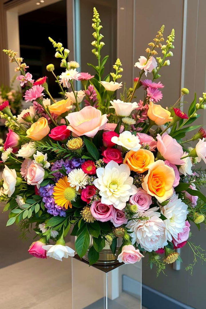 Elegant Floral Arrangements - 22 Romantic Wedding Ideas