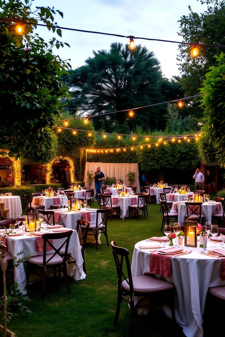 Elegant Garden Party Celebration - 22 50th Wedding Anniversary Ideas