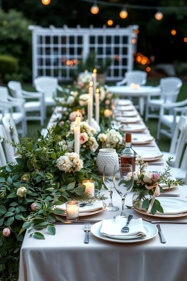 Elegant Garden Party Tablescape - 22 Tablescape Ideas