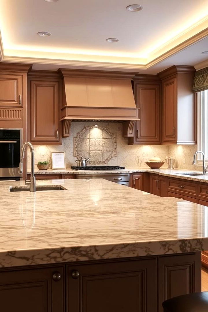 Elegant Granite Finishes - 22 Kitchen Design Ideas