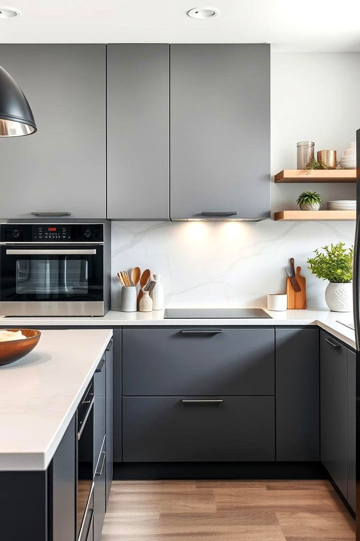 Elegant Gray Tones for Modern Kitchens - 22 Monochromatic Color Schemes for Rooms