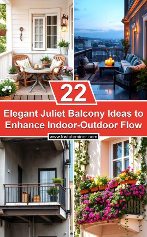 22 Elegant Juliet Balcony Ideas to Enhance Indoor-Outdoor Flow - Lost ...