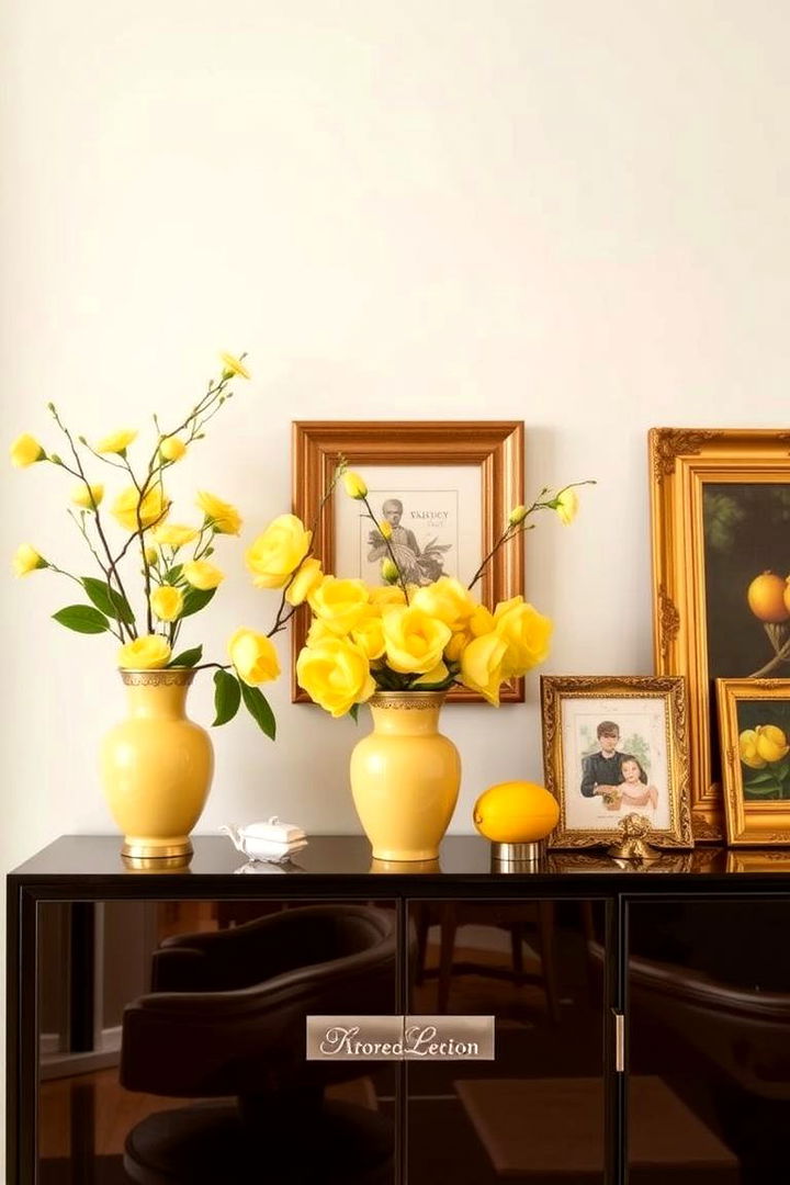 Elegant Lemon Decor - 22 Lemon Bedroom Ideas