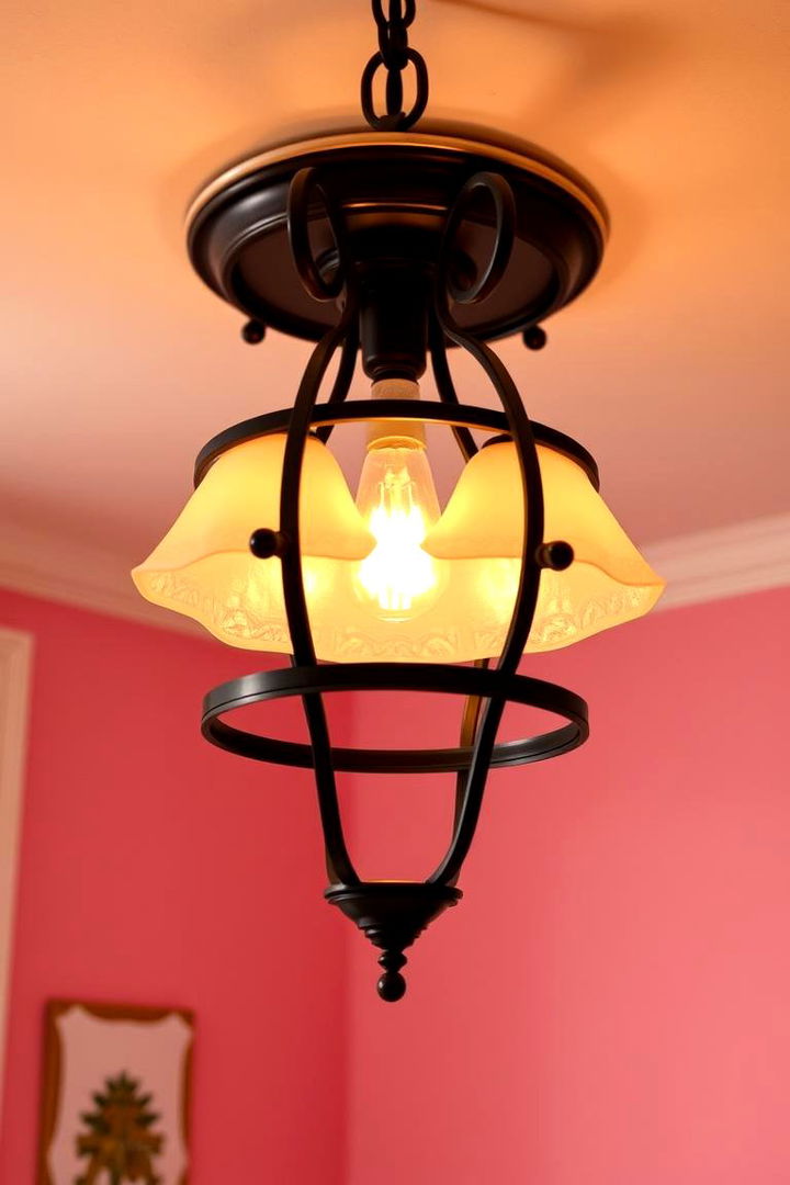 Elegant Lighting Fixtures - 22 Pink Nursery Ideas