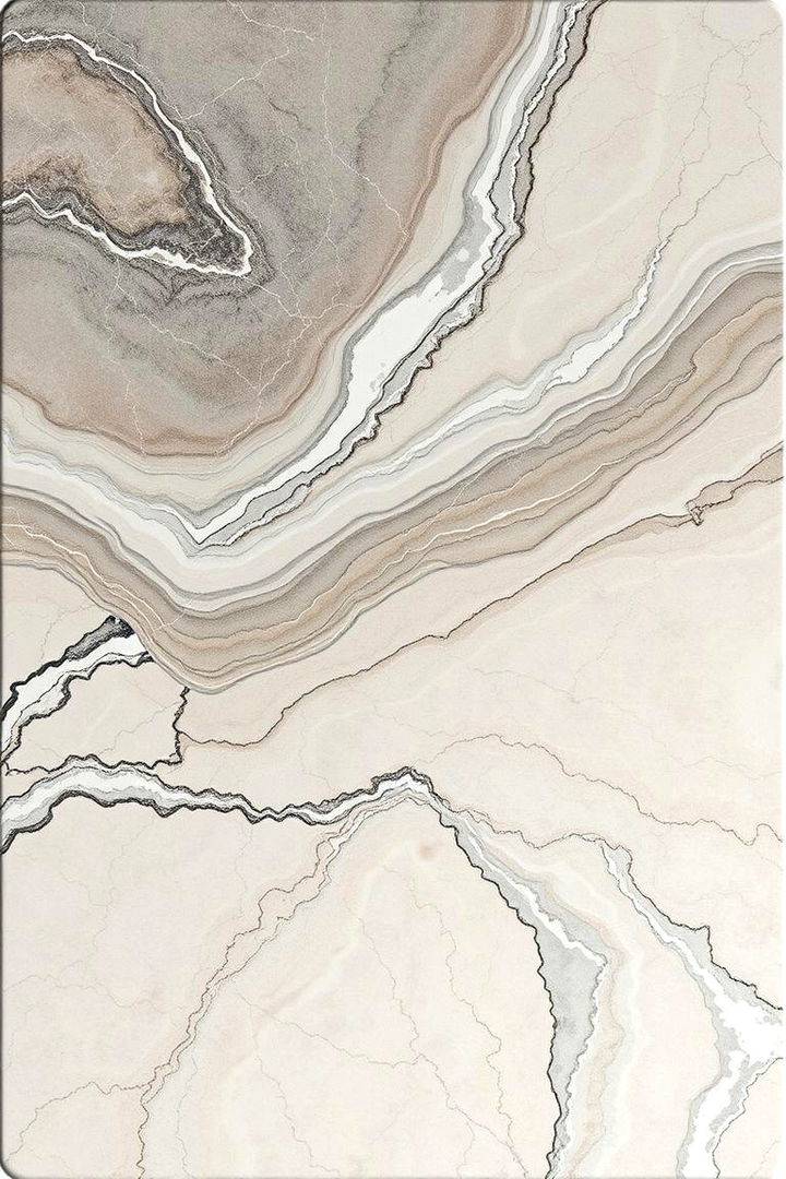 Elegant Marble Effect Mat - 22 Front Door Mat Ideas