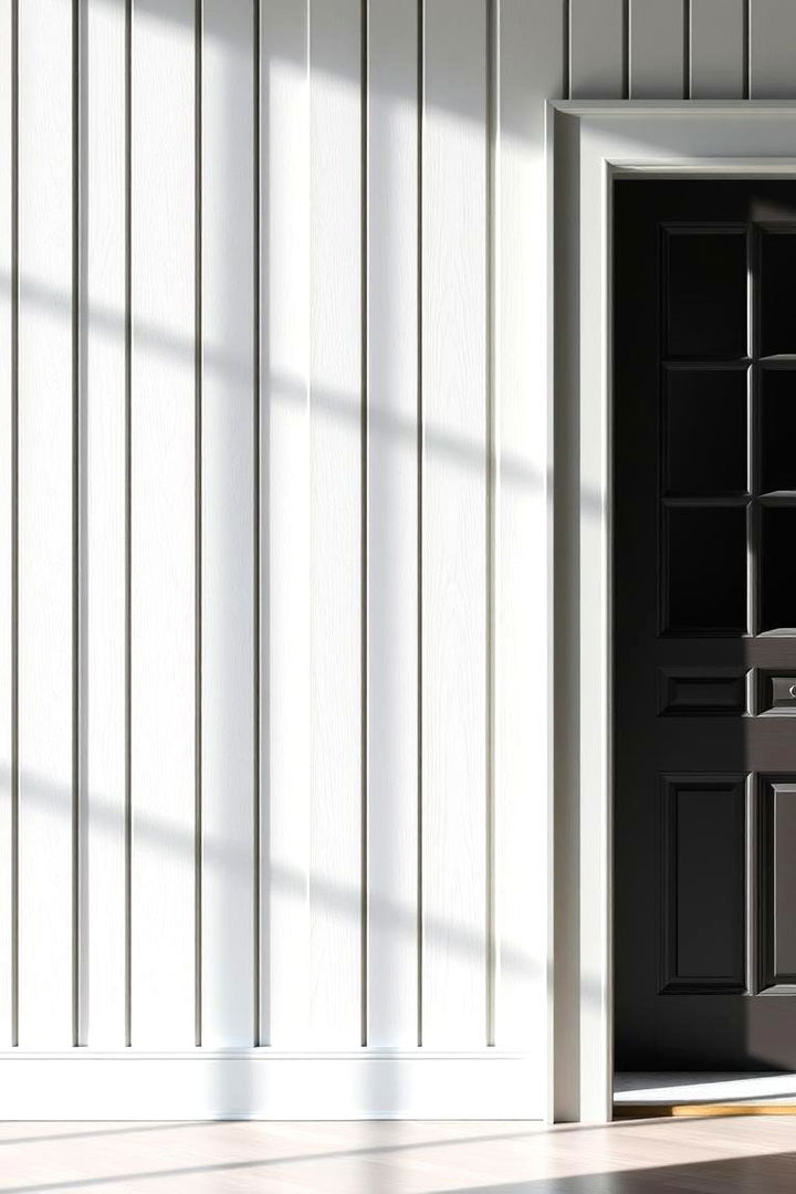 Elegant Monochrome Design - 22 Board and Batten Wall Ideas