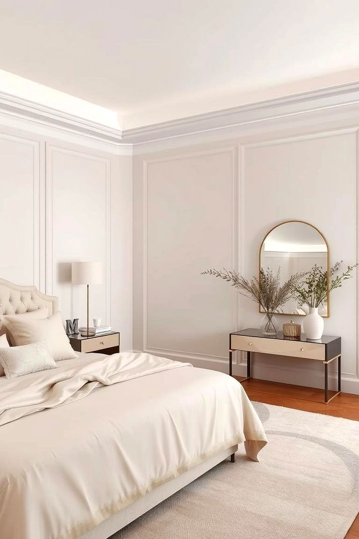 Elegant Neutrals Bedroom - 22 Dreamy Bedroom Design Ideas