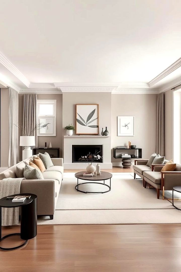 Elegant Neutrals for a Calming Space - 22 Taupe Living Room Ideas