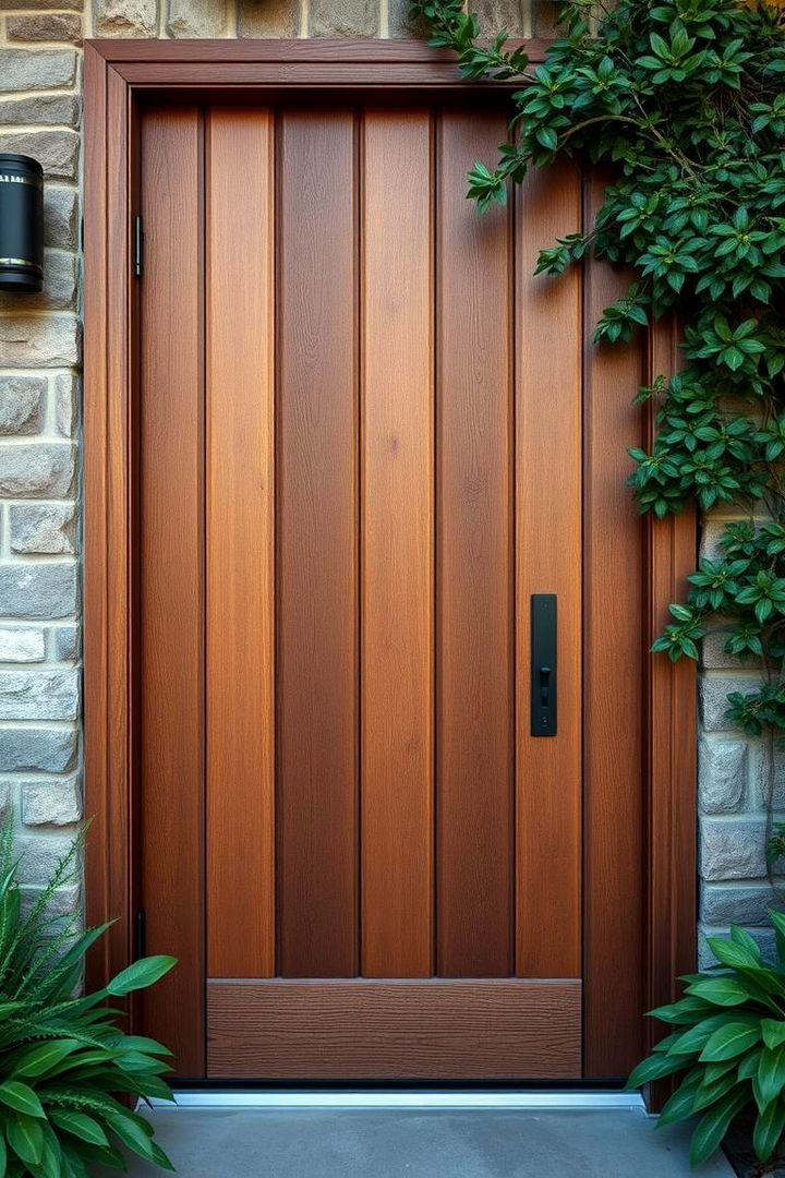 Elegant Olive Tone - 22 Cedar Front Door Colors Ideas