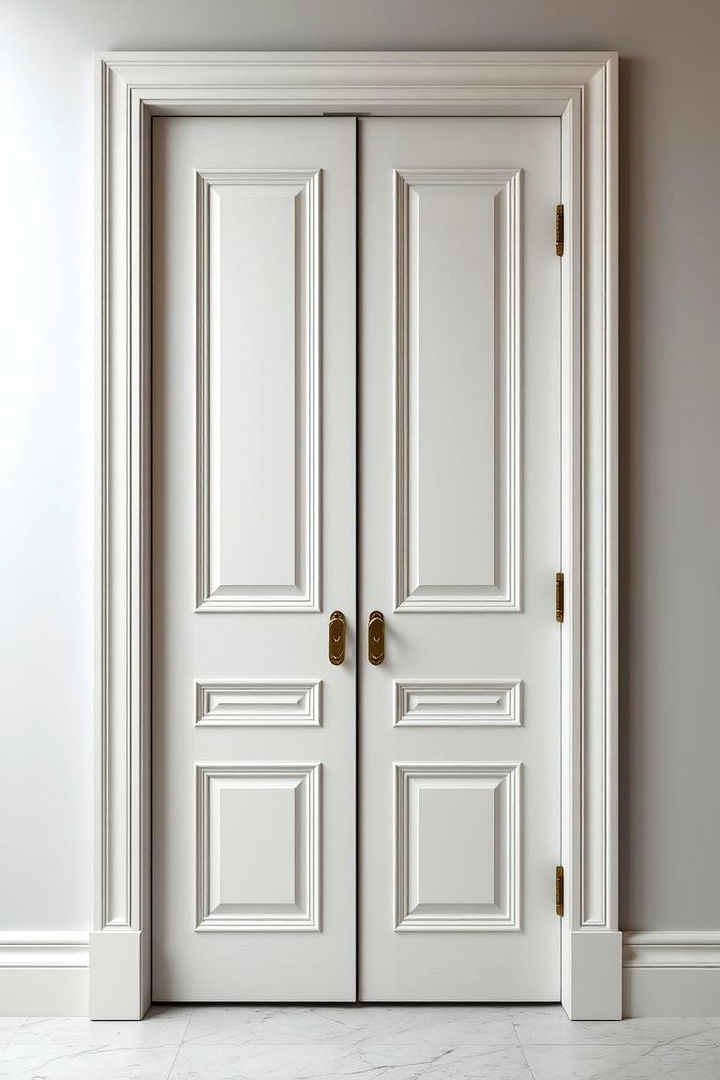Elegant Panel Inserts - 22 Door Trim Ideas