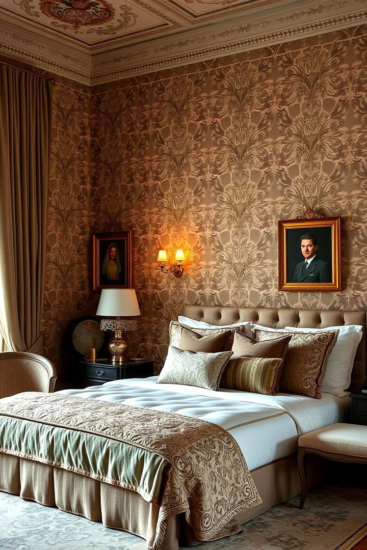 Elegant Patterns and Details - 22 Bedroom Ideas for Women