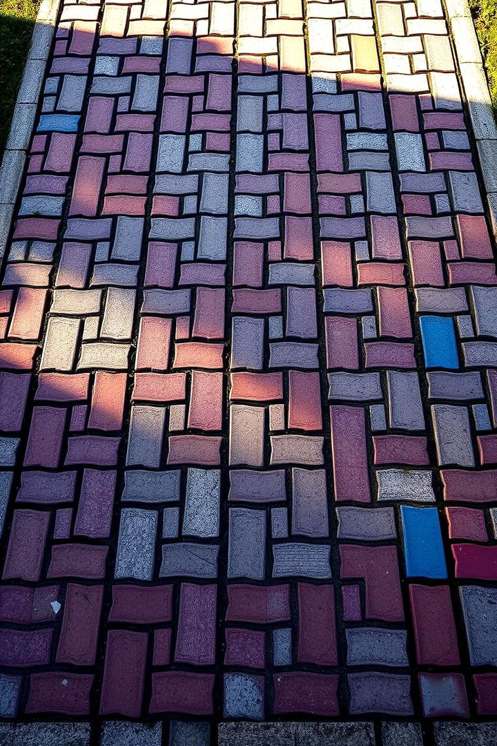 Elegant Paver Patterns - 22 Front Walkway Ideas
