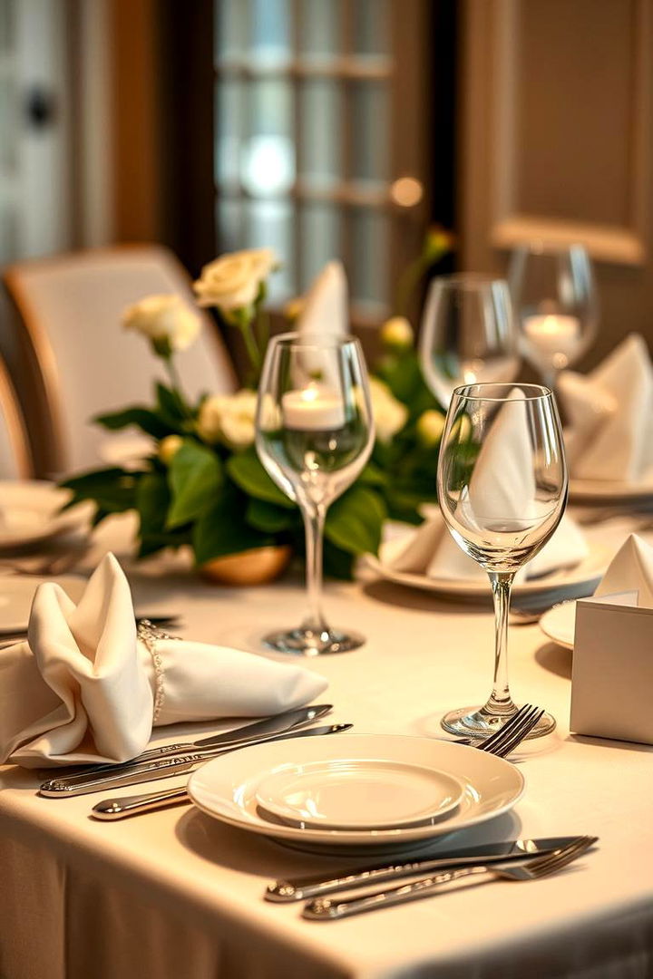 Elegant Place Settings - 22 Dining Table Decor Ideas