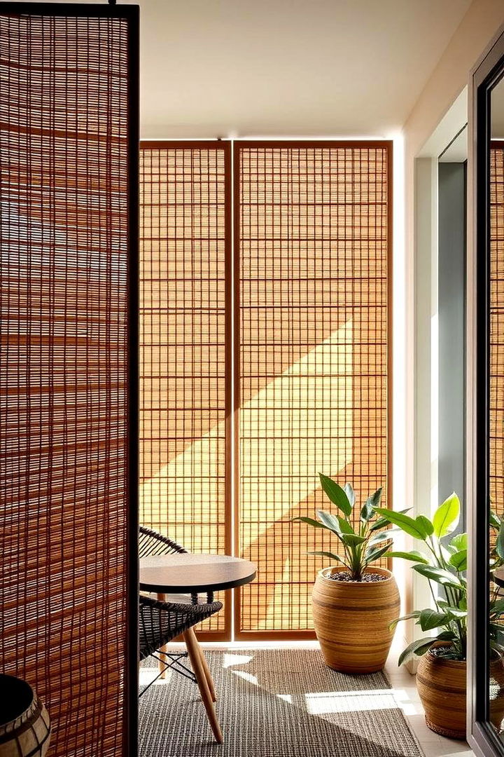 Elegant Privacy Screen Installations - 22 Juliet Balcony Ideas