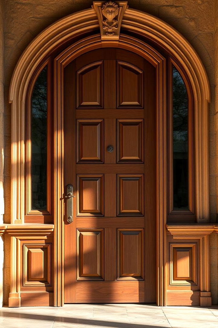 Elegant Rustic Accents - 22 Rustic Front Door Ideas