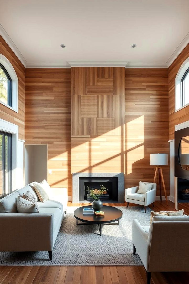 Elegant Shiplap Wall Treatments - 22 Farmhouse Living Room Ideas