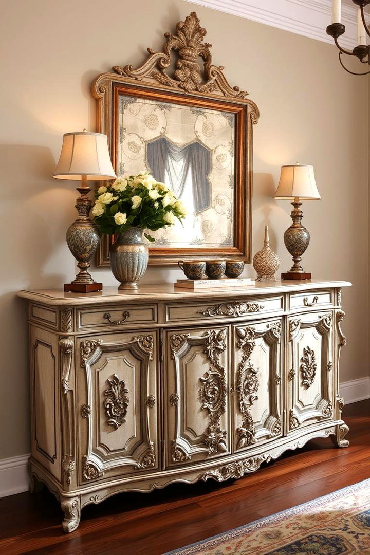 Elegant Sideboards - 22 French Country Dining Room Ideas