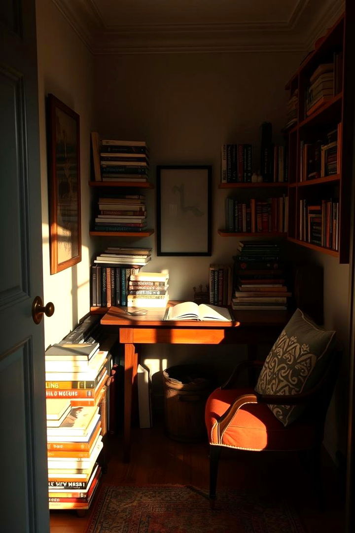 Elegant Study Nooks - 22 Dark Academia Interior Design Ideas