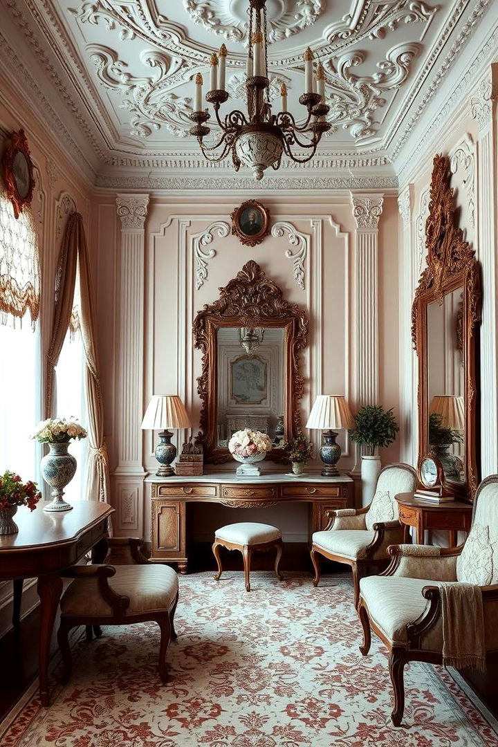 Elegant Victorian Accents - 22 Lash Room Ideas