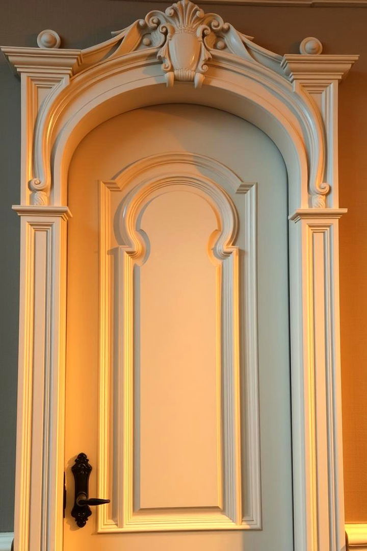 Elegant Victorian Revival - 22 Exterior Door Trim Ideas