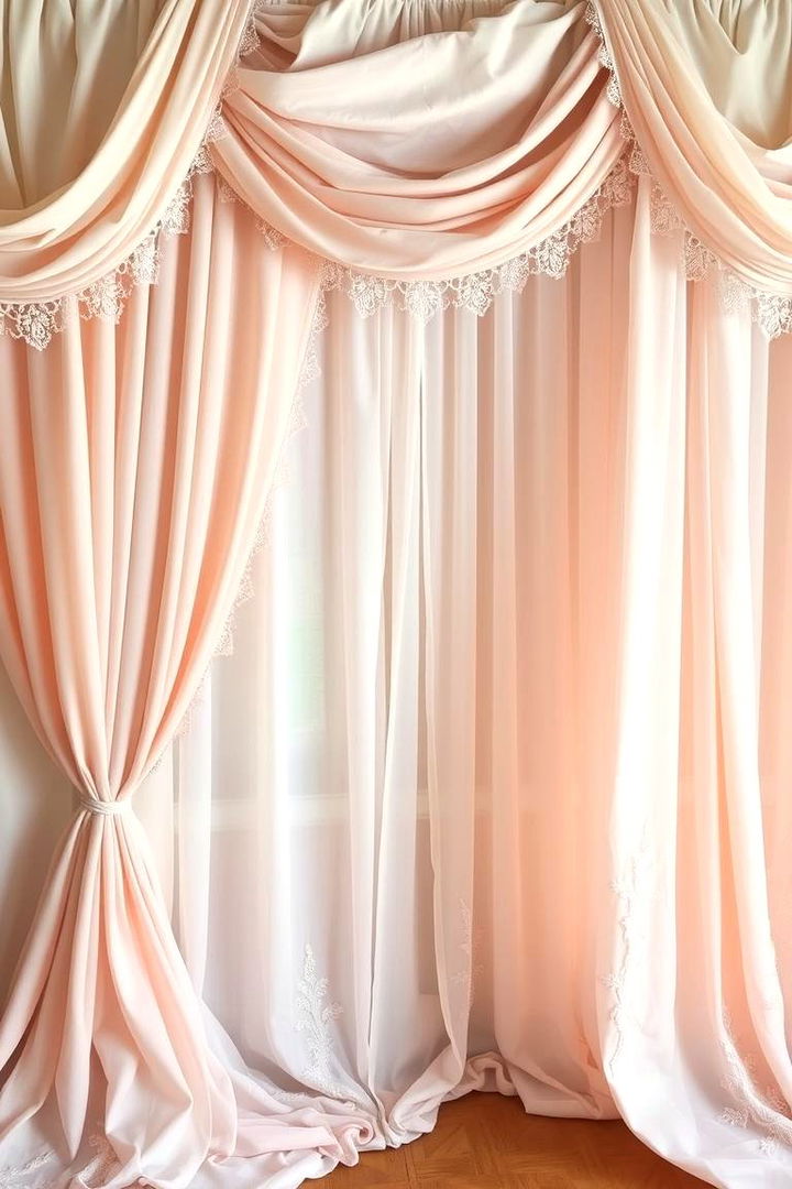 Elegant Vintage Drapery - 22 Wedding Backdrop Ideas