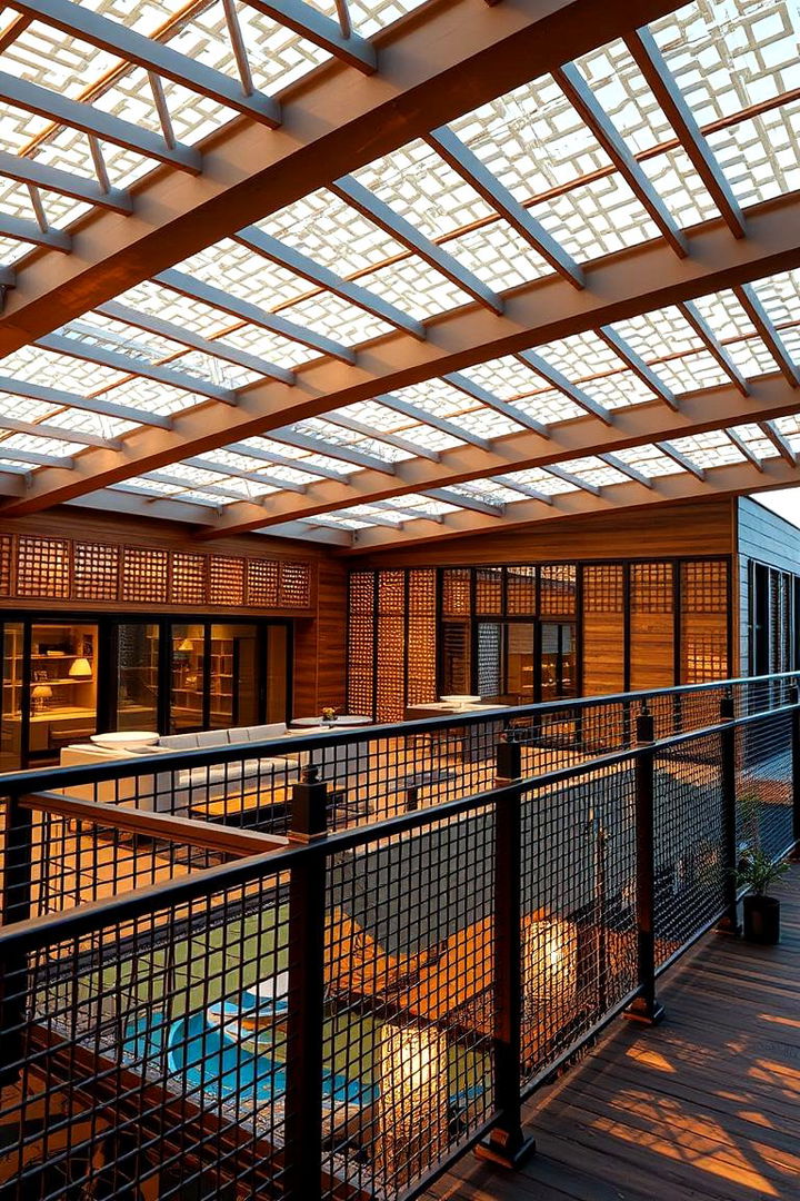 Elevated Deck Lattice Ambience - 22 Deck Lattice Ideas