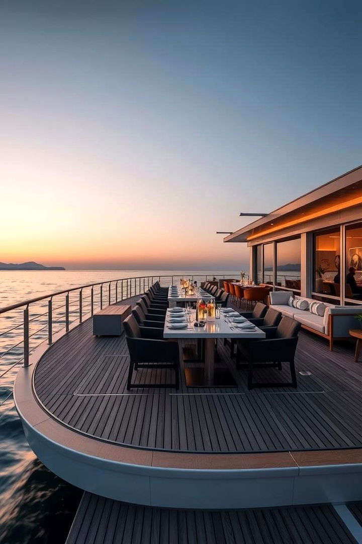 Elevated Dining Experience - 22 Floating Deck Ideas