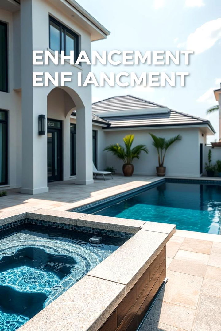 Elevated Property Value - 22 Rectangle Pool With Hot Tub