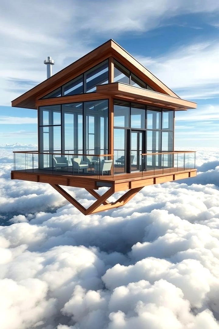 Elevated Sky Cabin - 22 Tree House Ideas