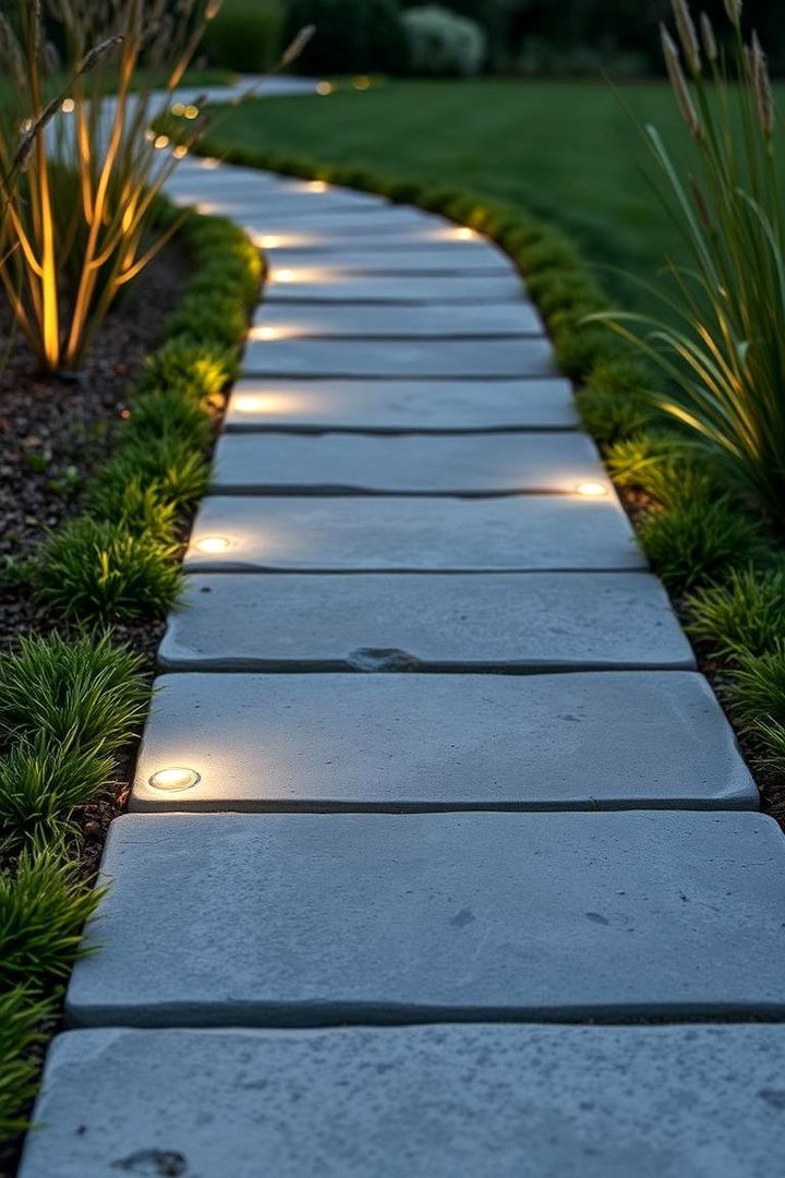 Embedded Ground Lights - 22 Garden Lighting Ideas