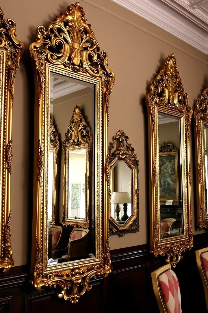 Embellished Mirrors for Depth - 22 Bohemian Maximalist Decor Ideas