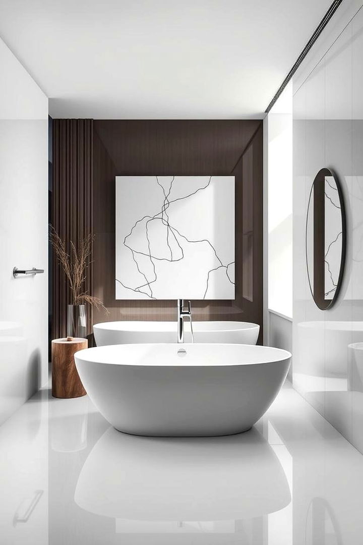 Embracing Freestanding Soaking Bathtubs - 22 Spa Like Bathroom Ideas