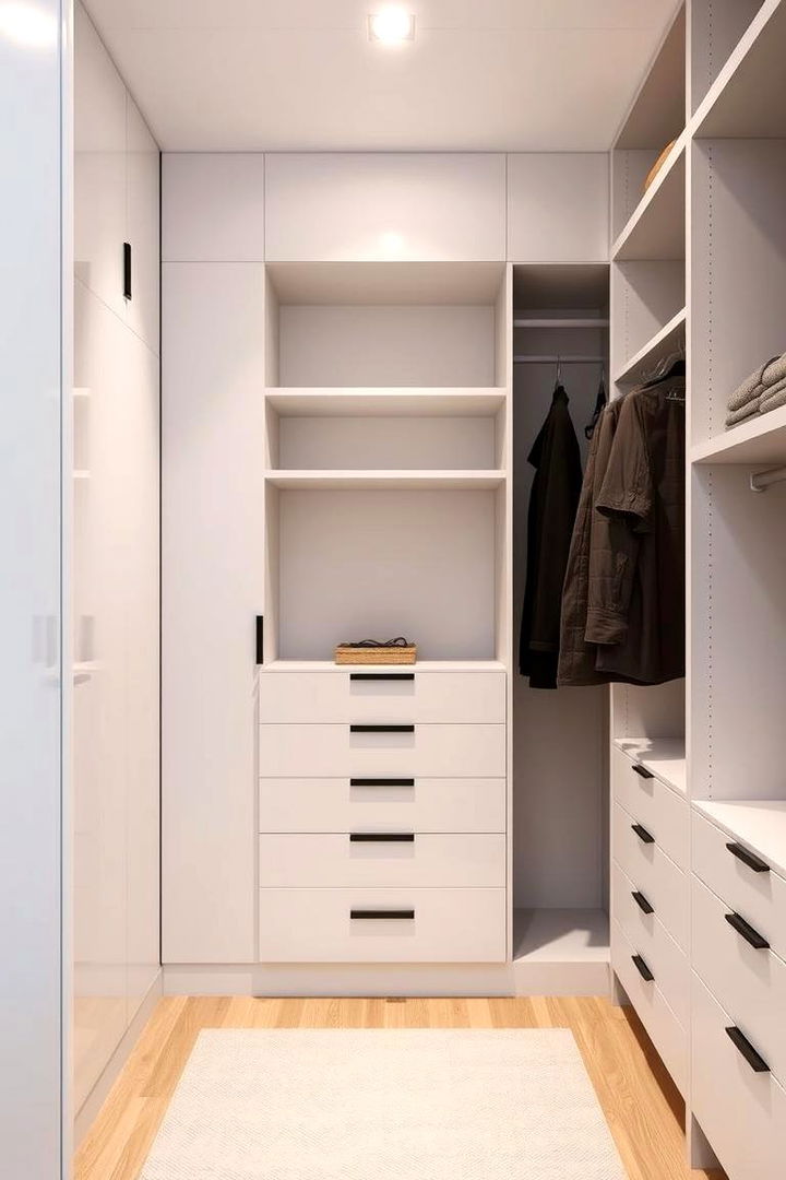 Embracing Minimalism to Reduce Clutter - 22 Sloped Ceiling Closet Ideas