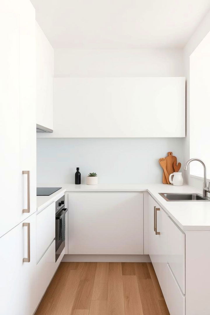 Embracing Minimalist Design Aesthetics - 22 Sloped Ceiling Kitchen Ideas